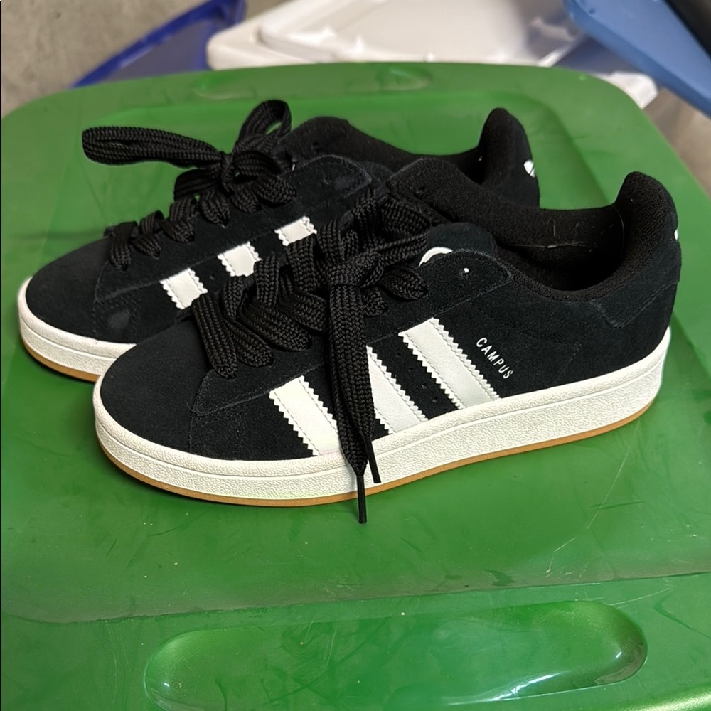 Adidas Black and White Sneakers Classic Design